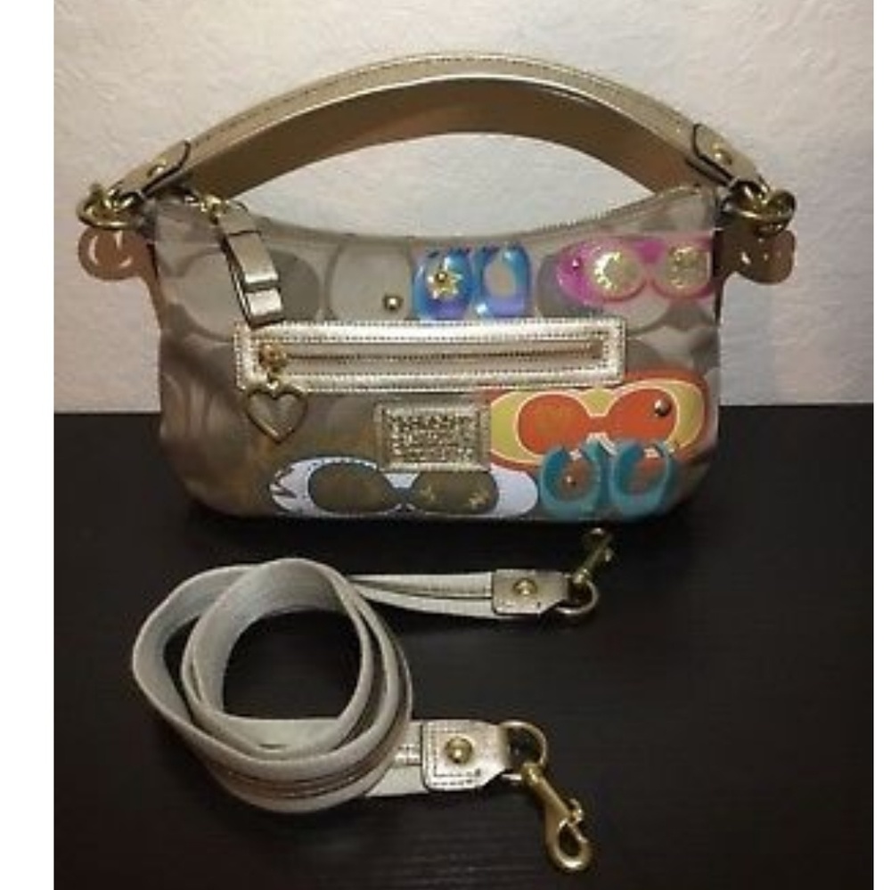Coach DaisiePoppySignatureAppliqueCrossbody